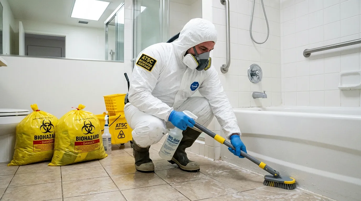 Decontamination equipment deployed for Blood Cleanup in Elfers